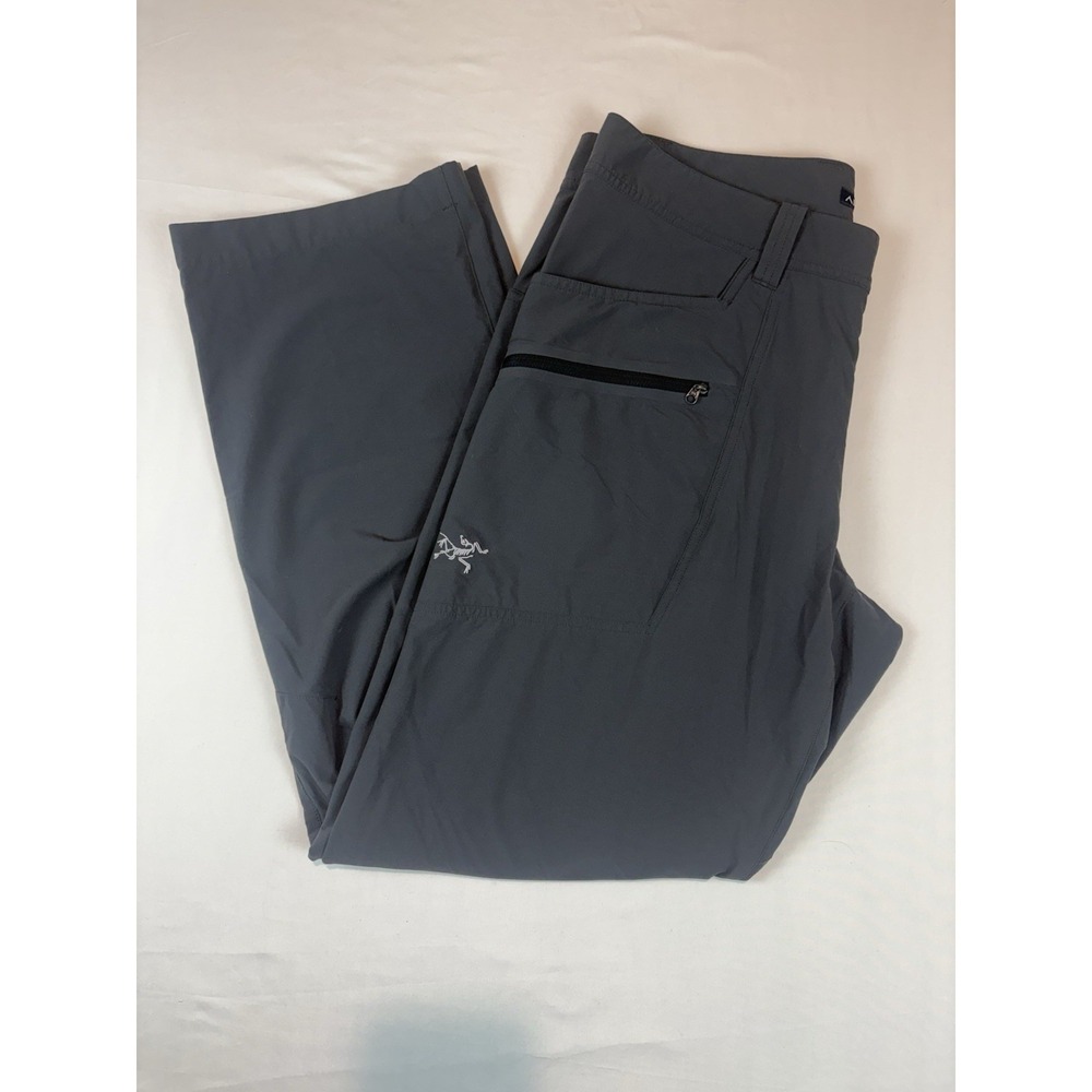 Arc'teryx Perimeter Nylon Hiking Climbing Technical Pants Mens 34x32 Gray